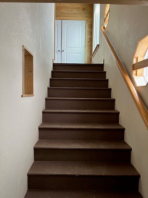 stairs up to Unit