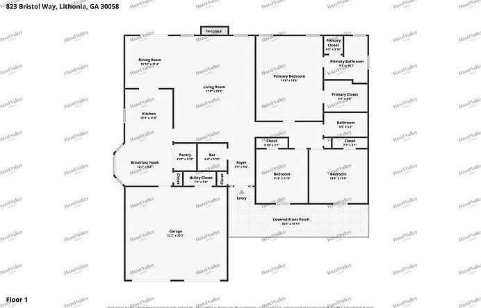 3 bed, 2.0 bath, 1948 sqft, $2,045 — Photo 3