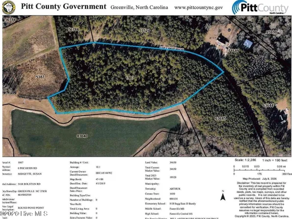 0 Pocosin Road LOT 3, Ayden, NC 28513