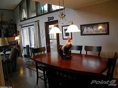 Spacious breakfast area