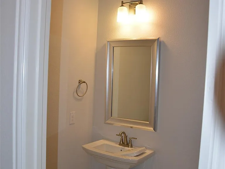 HALF BATHROOM DOWNSTAIRS