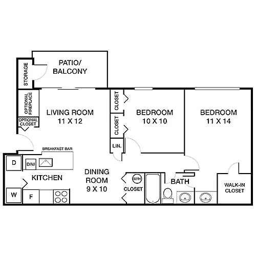 Floor plan Cedar crest Premier