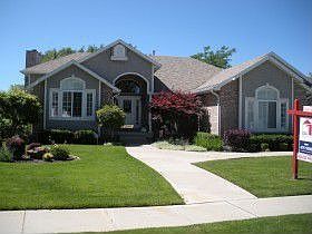 Front of home.