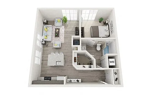Floor plan A2A