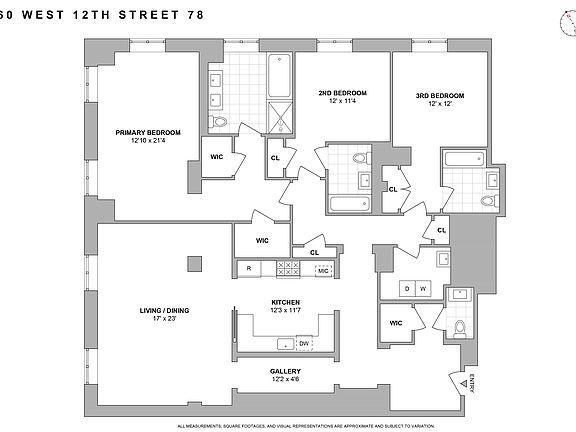 2nd image of 160 W 12th St APT 78