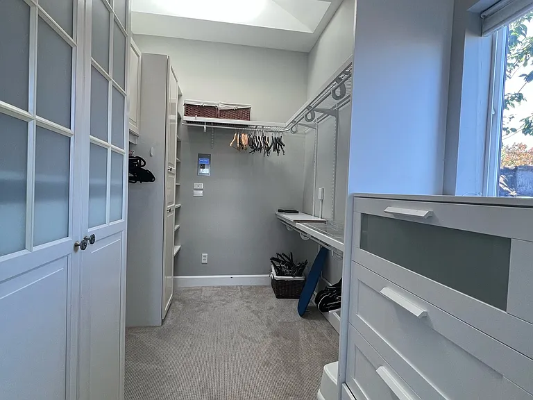 Walk in closet in Master.