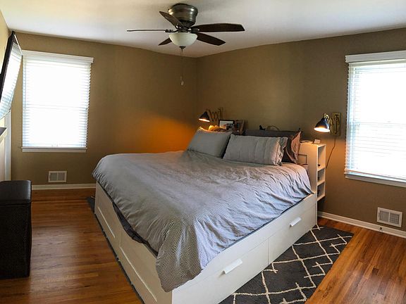 Master Bedroom (that's a King bed for scale)