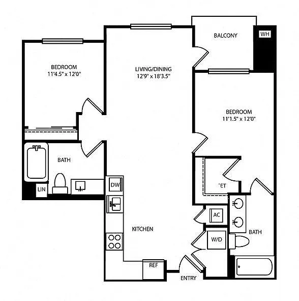 Floor plan Beach