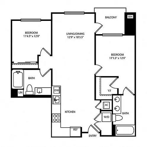 Floor plan Beach