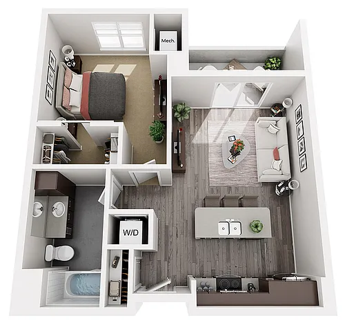 Floor plan B3