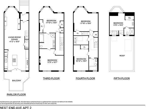 2nd image of 354 W End Ave #2
