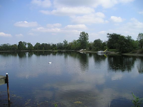 Lake frontage