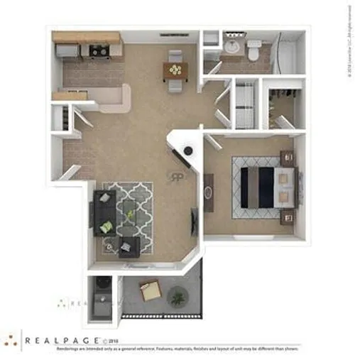 Floor plan Pendleton