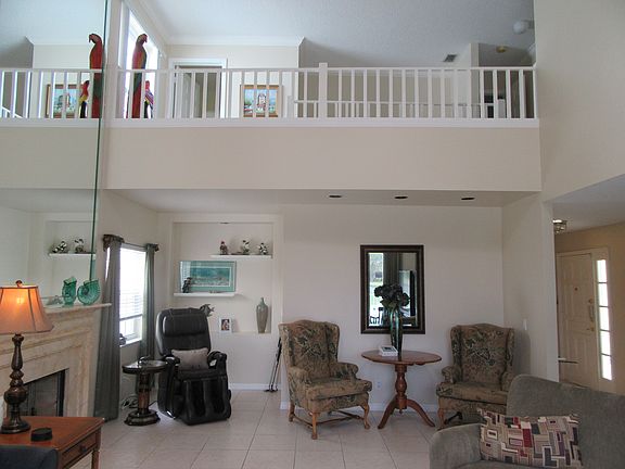 Family room and balcony
