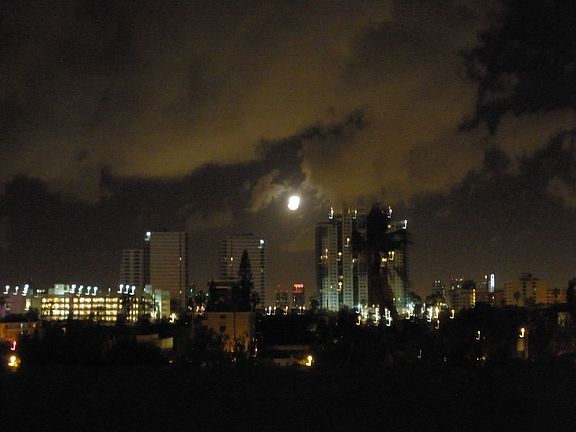 Nightime view