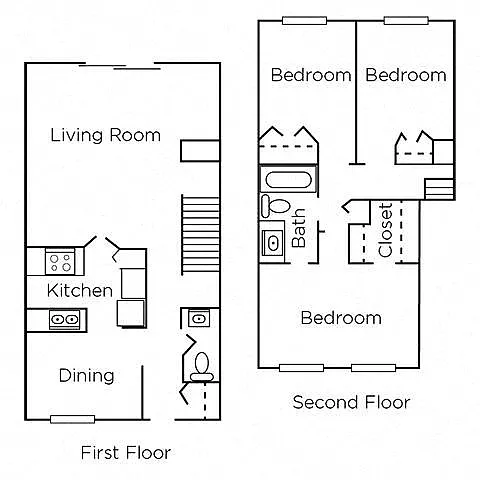 Floor plan 3 Bedroom