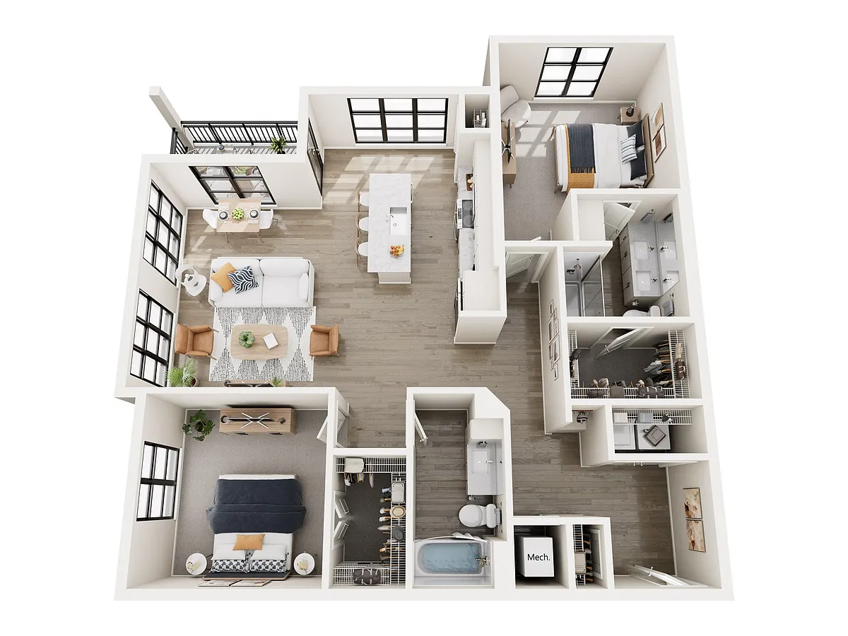 Floor plan B4