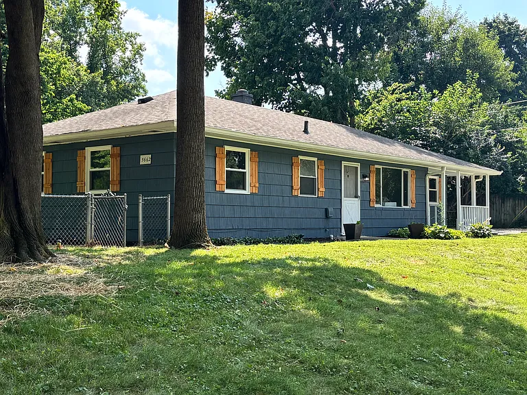 Freshly painted exterior, newer roof
