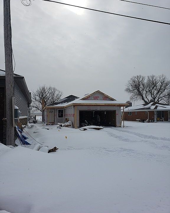Front of Home Framed