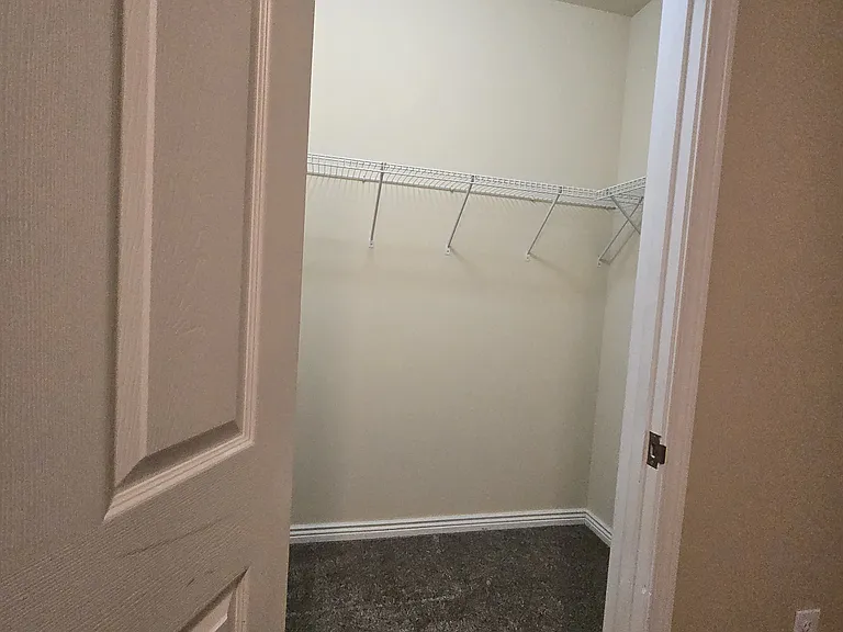Front bedroom walk-in closet