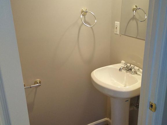 Half bath on first floor