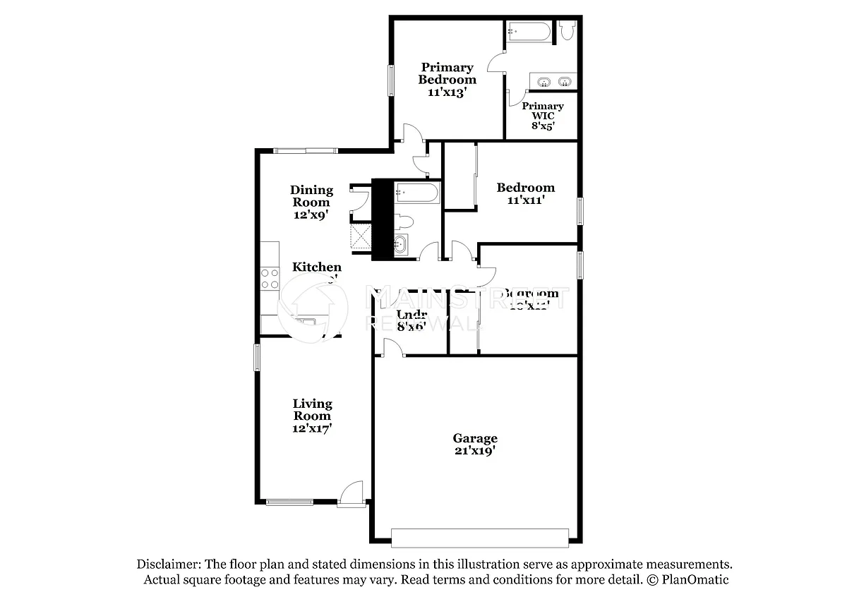 Floor Plan - 13137 W Calavar Rd