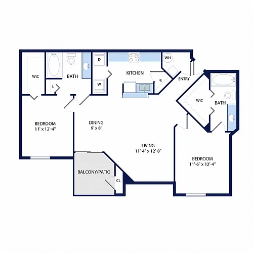 Floor plan B3