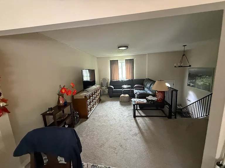 Upstairs living room current tenant setup