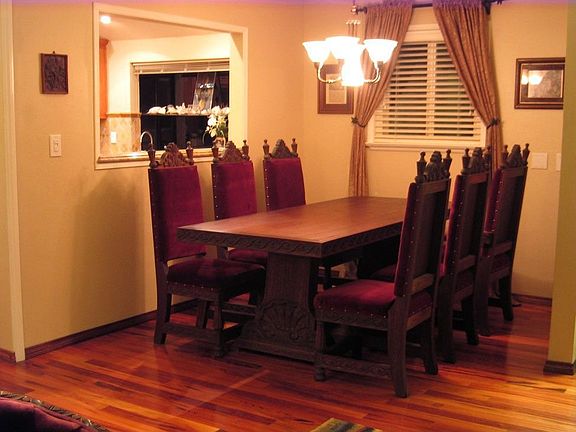 Dining Area, Brazilian Hardwood Floors