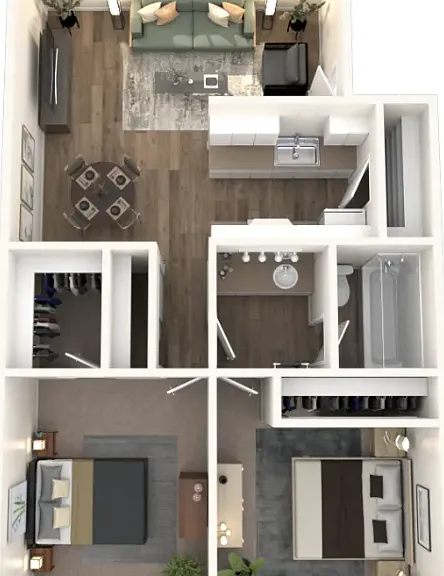 Tramonto Floorplan Diagram
