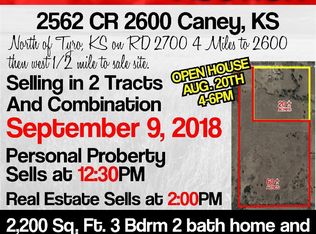 2562 County Road 2600, Caney, KS 67333