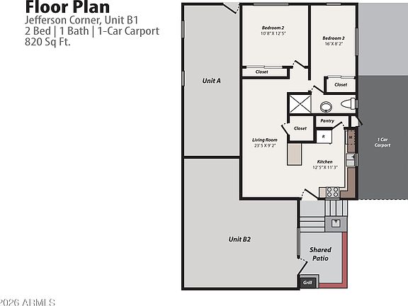 3rd image of 145 W Wickenburg Way APT B
