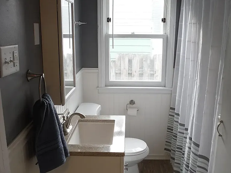 Freshly updated bathroom