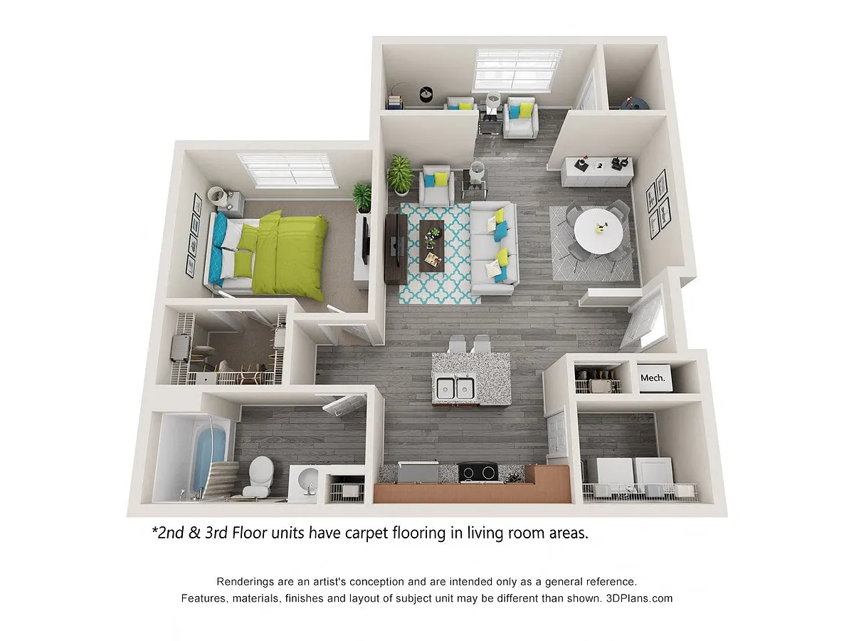 Floor plan Palm Lookout with Sunroom