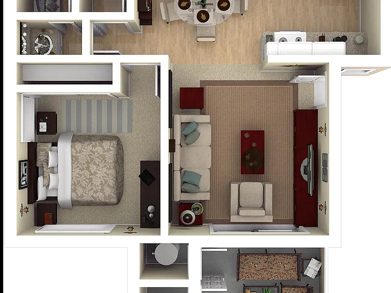 Residence 1 1x1 650 sqft (1) Residence 1 1x1 650 sqft (1)