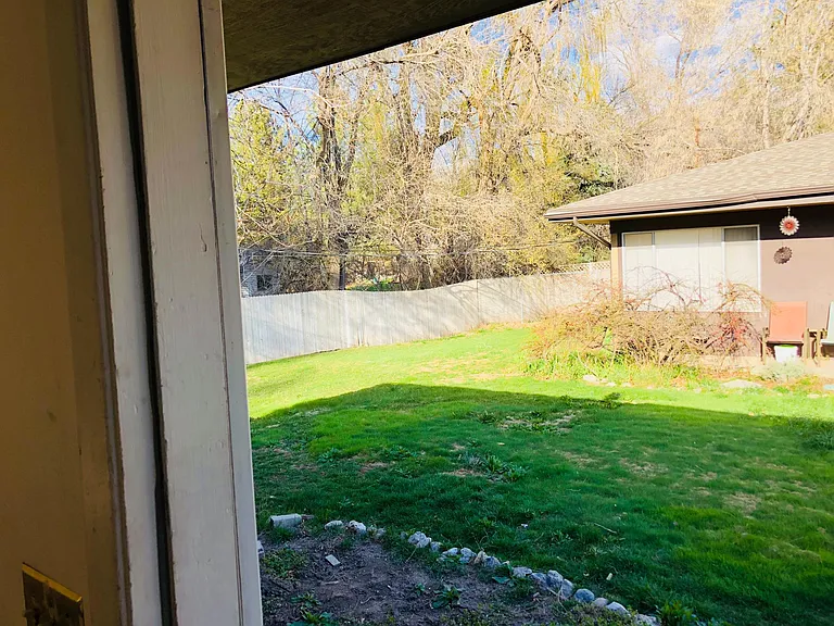View from front door