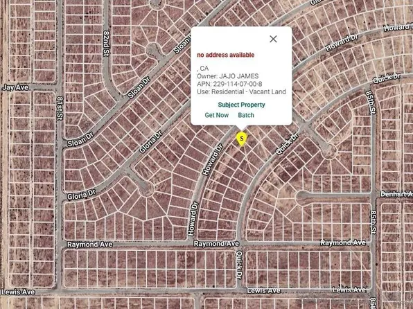 0 Howard Dr #22911407008, California City, CA 93505