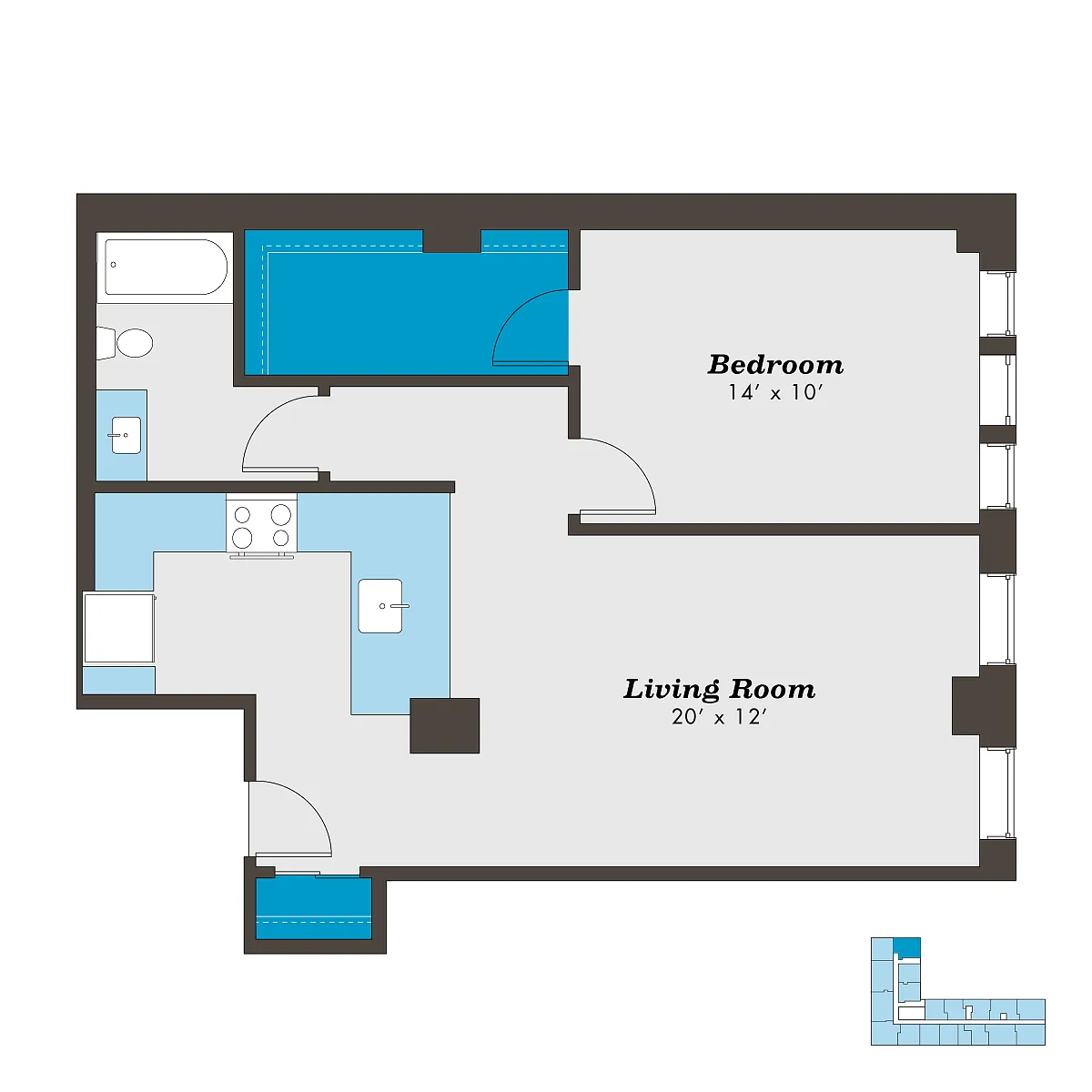 Floor plan suthm-1bK