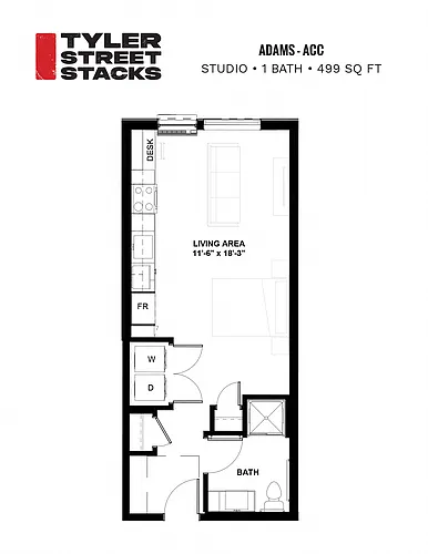 Floor plan Adams - ACC