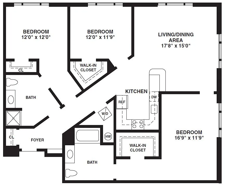 Floor plan C01