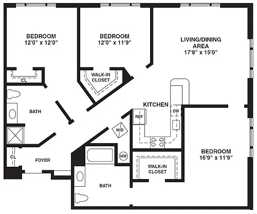 Floor plan C01