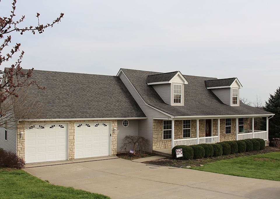 House from top of driveway