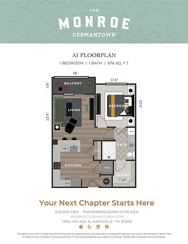 Floor plan A1