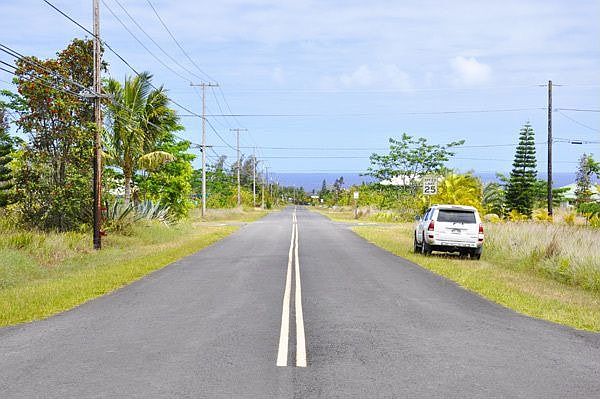 View Down Mapuana to the ocean from the corner of Lot 108