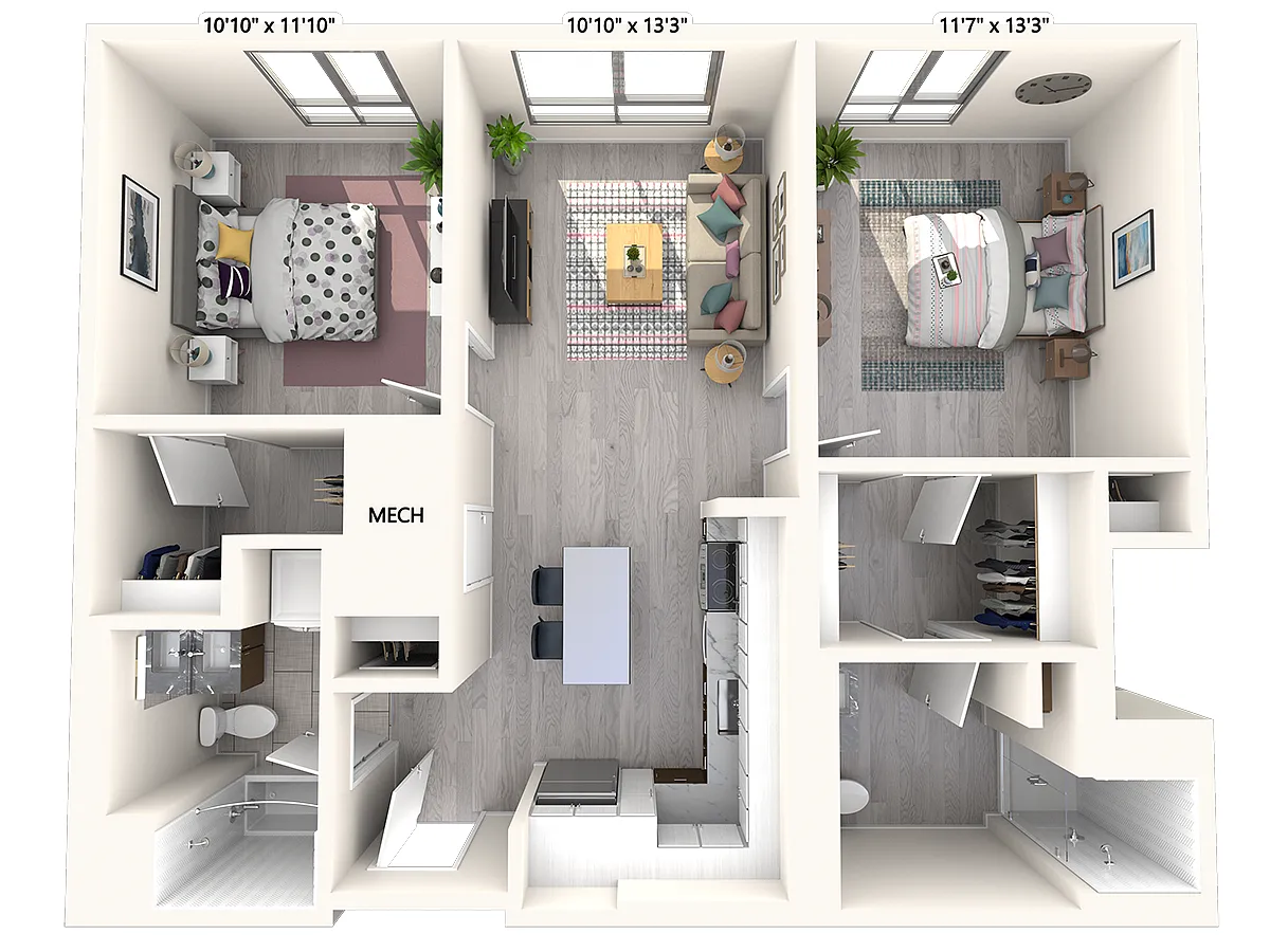 Floor plan W-D11