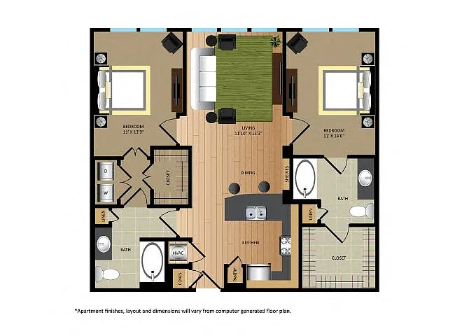 Floor plan B1