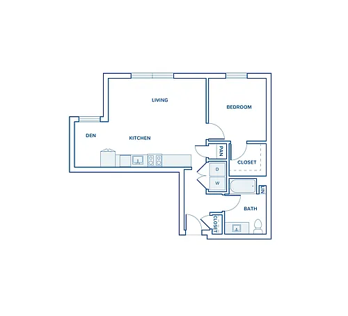 Floor plan A22D