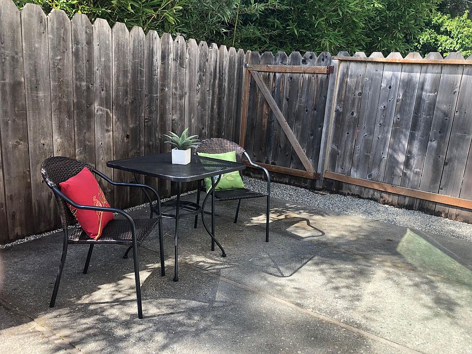 your private patio
