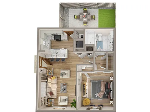 Floor plan Joy - (A1A)