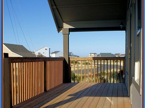 Full length front porch